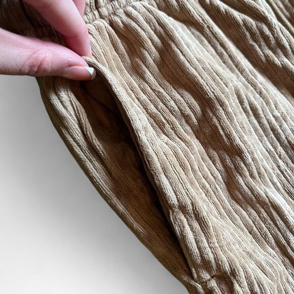 Nike Corduroy Wide Leg Pants Gold/Tan - Picture 4 of 6